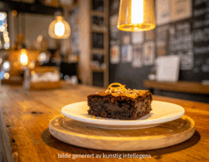 Close-up-of-a-rustic-wooden-counter-at-Kafe-Aroma-October-2025-freshly-baked-fudgy